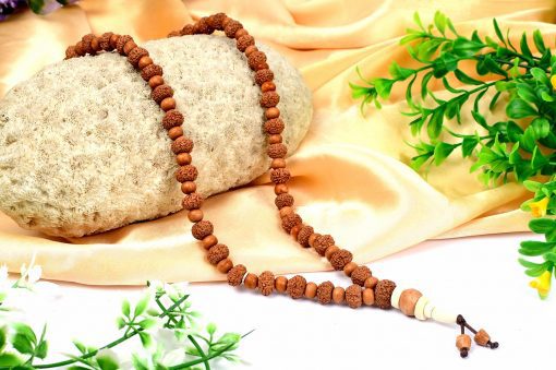 10 Mukhi Krishna Mala - Sandalwood