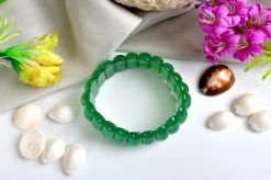 Green Jade Bracelet for emotional balance and stability