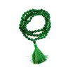 Green Jade Round Necklace Mala