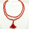 Coral Necklace Mala