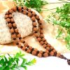 5 Mukhi Brahma Guru Mala with Red Sandalwood to Improves health, vitality and immunity