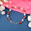 Trendy Pearl Coral bracelet