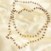 Smoky Quartz Round Faceted Necklace Mala Silver - For instills balance and harmony