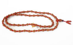 3 Mukhi Mahajwala Mala - Carnelian To releases stress and feeling of victimization