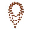 3 Mukhi Rudraksha Mahajwala Mala - Silver Caps