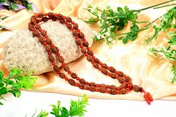 3 Mukhi Mahajwala Mala - Carnelian To releases stress and feeling of victimization