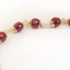 Ruby faceted Bracelet - III