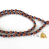 4 Mukhi Rudraksha Brahma Mala - Blue Jade To enhances communication skills