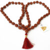 4 Mukhi Rudraksha Brahma Mala for Enhancement of communication skills and vocal power