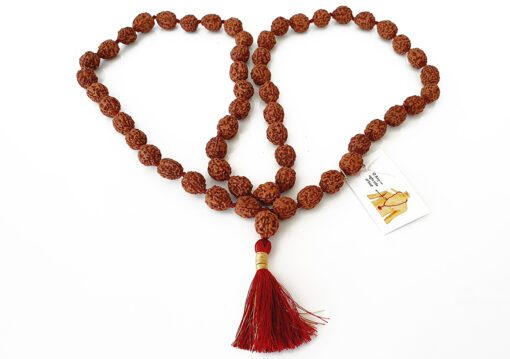 4 Mukhi Rudraksha Brahma Mala for Enhancement of communication skills and vocal power