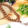 4 Mukhi Rudraksha Brahma Mala - White Spacer