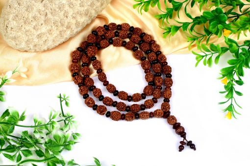 4 Mukhi Brahma Mala - Red Sandalwood