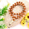 5 Mukhi Brahma Guru Mala - White Spacer For enhances awareness and concentration