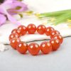 Carnelian Bracelet - Large Beads - For dispels apathy