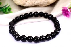 Black Onyx Bracelet - To encourage happiness and good fortune