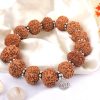 7 Mukhi Rudraksha Mahalaxmi Bracelet - Collector Silver