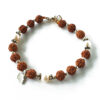 6 Mukhi Rudraksha Mars Bracelet - Pearl To eliminating lethargy