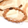 6 Mukhi Rudraksha Mars Bracelet - Sandalwood To eliminating lethargy