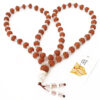 7 Mukhi Mahalaxmi Mala with Rose Quartz For progress and success in career and harmony in relationships