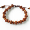 7 Mukhi Rudraksha Mahalaxmi Bracelet - Sandalwood to liberate miseries and bestows abundance