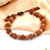 7 Mukhi Rudraksha Mahalaxmi Bracelet - Sandalwood to liberate miseries and bestows abundance