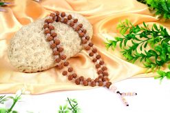 7 Mukhi Mahalaxmi Mala with Rose Quartz For progress and success in career and harmony in relationships