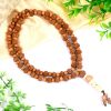 7 Mukhi Mahalaxmi Mala with Sandalwood to bring peace and calms down the mind and eliminates negative energies