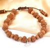 8 Mukhi Rudraksha Ganesha Bracelet with Sandalwood to achieve stability and strength to overcome all hurdles