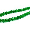 Green Jade Round Necklace Mala