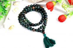 Bloodstone Necklace Mala For purification and manifestation