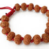 9 Mukhi Rudraksha Durga Bracelet for elevate consciousness and to walk on the path of liberation