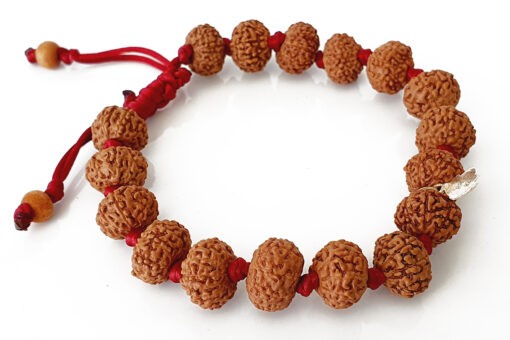 9 Mukhi Rudraksha Durga Bracelet for elevate consciousness and to walk on the path of liberation