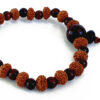 9 Mukhi Rudraksha Durga Bracelet with Red Sandalwood to brings name, fame, success and material comforts