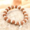 9 Mukhi Rudraksha Durga Bracelet for Bravery, Courage and Endurance