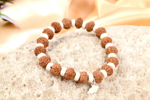 9 Mukhi Rudraksha Durga Bracelet for Bravery, Courage and Endurance