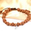 9 Mukhi Rudraksha Durga Bracelet with Sandalwood To attain worldly comforts and fulfilment of desires