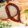 9 Mukhi Durga Mala - Sandalwood