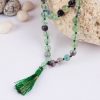 Fluorite Round Necklace Mala