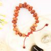 14 Mukhi Rudraksha Mahabali Hanuman Bracelet - Thread