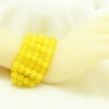 Yellow Agate Multi Beads Bracelet