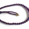 Amethyst Round Necklace - To absorb negative energy while emitting positive energy