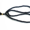 Black Onyx Round Necklace Mala For strength and stamina