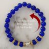 Blue Agate Buddha Bracelet to calm emotions and improving concentration