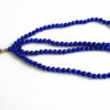 Blue Onyx Faceted Necklace Mala To banishes grief and enhances self-control