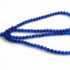 Blue Onyx Round Necklace Mala For strength and confidence