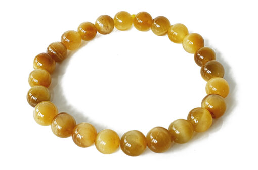 Brown Cats Eye Bracelet - For enhance focus, alertness and remove fears