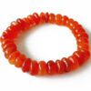 Carnelian Bracelet - Elliptical Beads - For self-worth and satisfaction