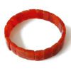 Carnelian Bracelet - Faceted Beads - To dispels apathy, helps to increase motivation, energy and endurance