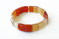 Carnelian Bracelet - Faceted Beads - For Sacral Chakra