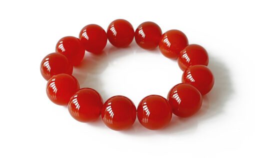 Carnelian Bracelet - Large Beads - For dispels apathy